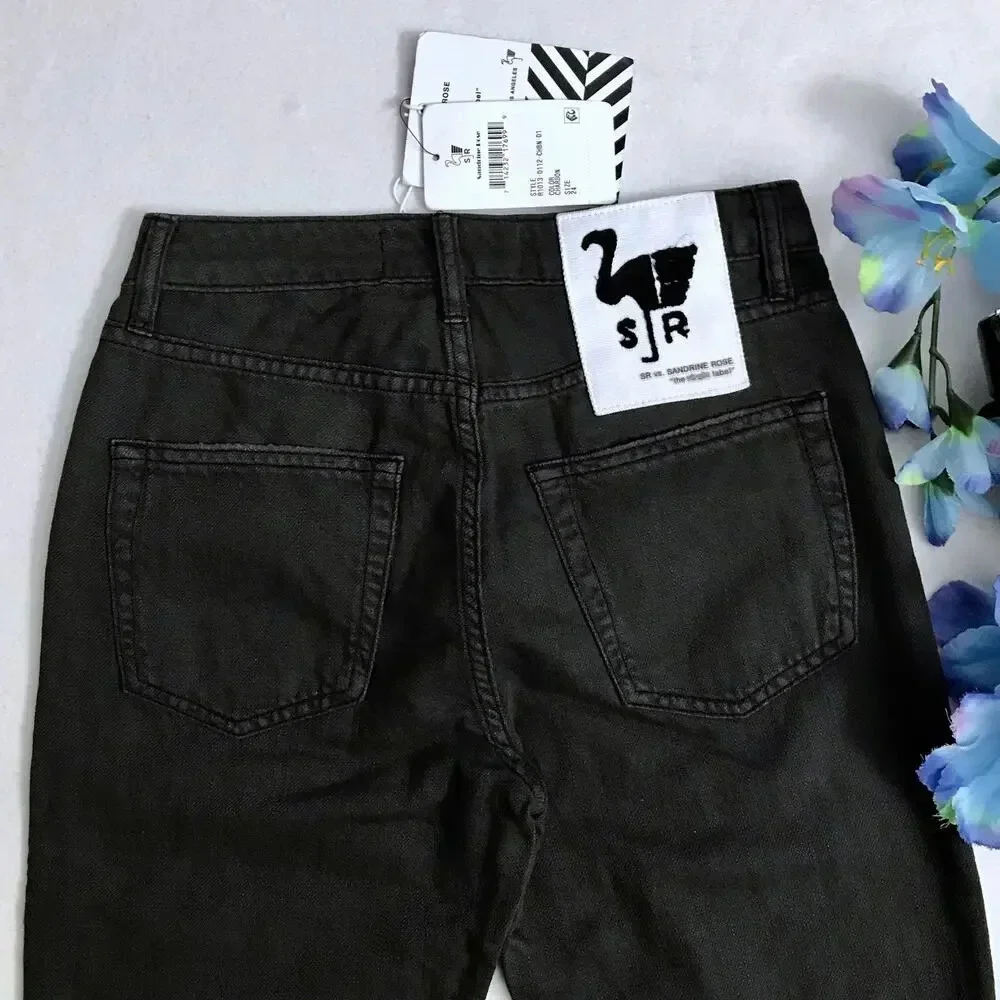 Free People Sandrine Rose NWT Dark Grey Mid Rise Ankle Jeans Women Various